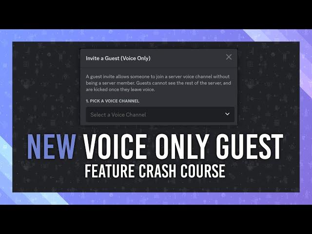 NEW Invite a Guest (Voice Only) Feature | Discord Crash Course