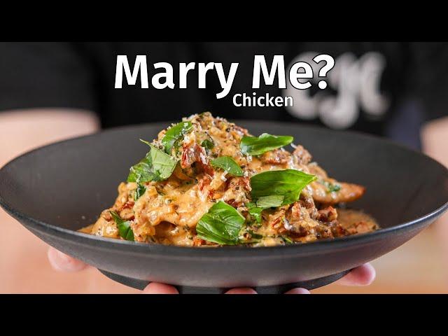 Marry Me Chicken | Creamy Garlic Sun Dried Tomato Chicken