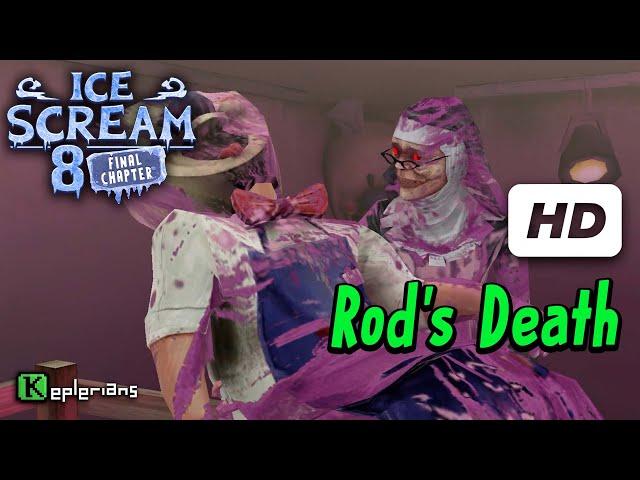 ICE SCREAM 8 TRUE ENDING UPDATE Full CUTSCENES | Rod's Death | High Definition