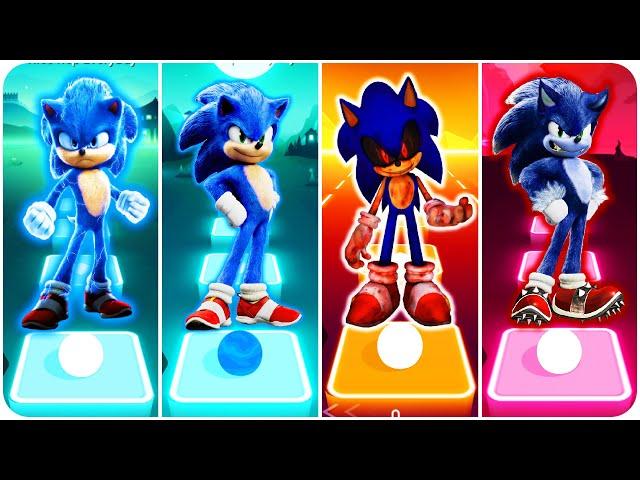 Sonic VS Sonic VS Sonic EXE VS Sonic EXE | DING DONG HIDE AND SEEK | Tiles Hop EDM Rush