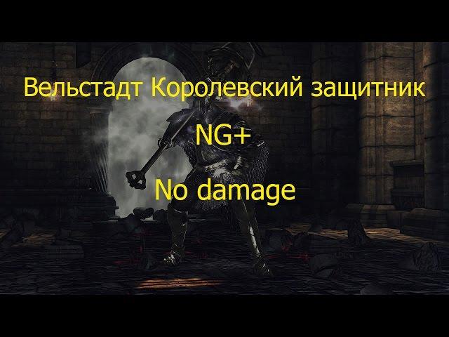 Dark Souls 2 Вельстадт Королевский Защитник no damage NG+