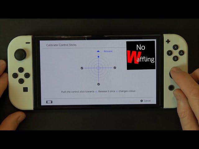 How to CALIBRATE Sticks on Nintendo Switch OLED Model