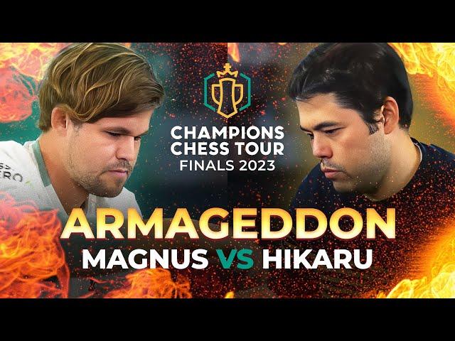 Magnus Carlsen vs. Hikaru Nakamura's EPIC Armageddon Chess Battle