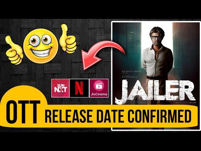 Jailer OTT Release Date || Jailer Movie OTT Platform || Jailer OTT Release Update