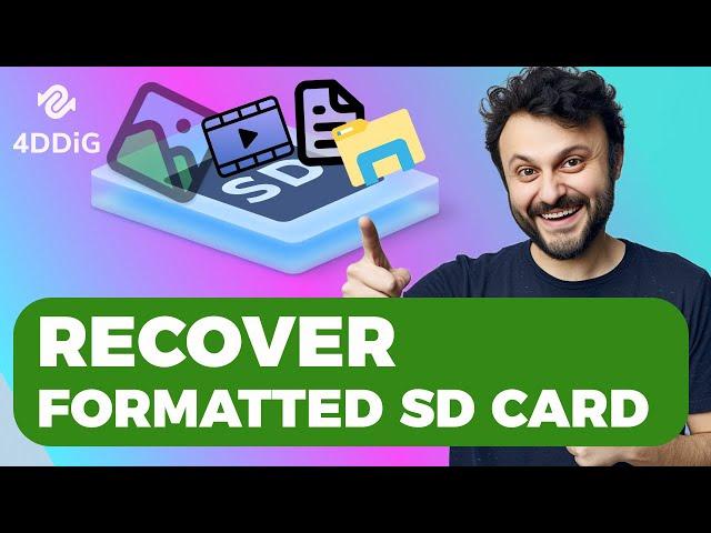 [2024] How to Recover Formatted SD Card | Retrieve Deleted Data from SD Card Windows 10/11