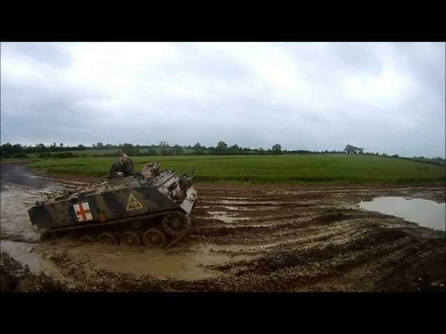 TND wading deep water with a 432 APC