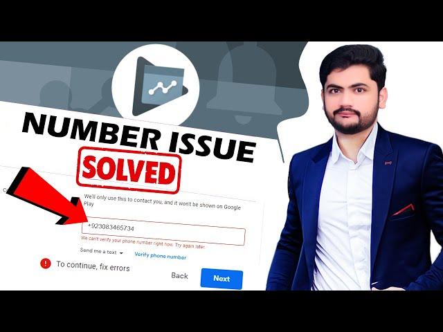 Google Play Store Verifying Fix This Phone Number Cannot Be Used For Verification Problem