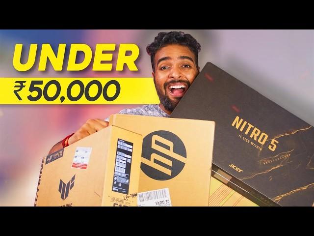 [JULY] TOP 6 BEST LAPTOP UNDER 50000  My favorite laptops in 8 mins HP | Asus | Dell