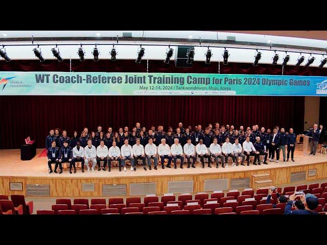 World Taekwondo 2024 Coach Referee Joint Training Camp | Muju Taekwondowon, Korea