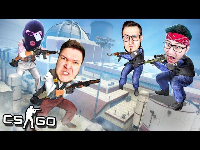 КАРТА NUKE, НО В 10 РАЗ МЕНЬШЕ В КС ГО! УГАРНАЯ БИТВА COFFI VS FLACKJK FRESH CLAYNESE В CS:GO