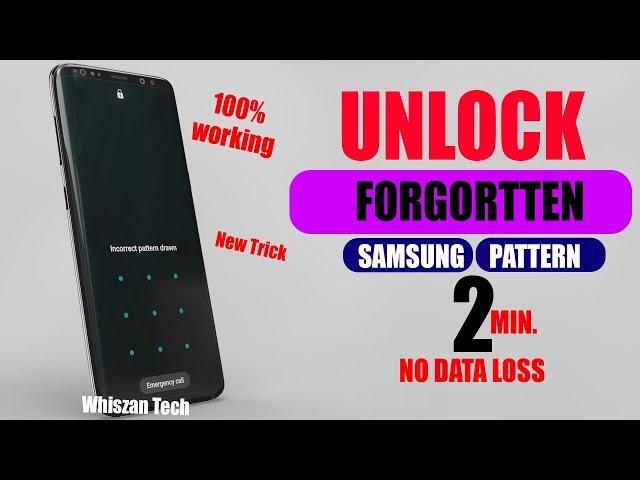 HOW TO UNLOCK FORGOTTEN SAMSUNG PATTERN-NO DATA LOSS