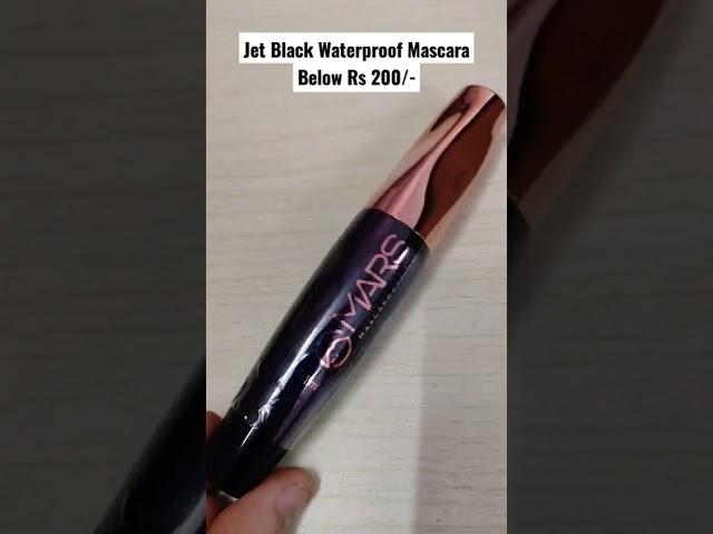 Mars Jet Black Waterproof Mascara  #shorts #shortsfeed #youtubeshorts #trending #mascara