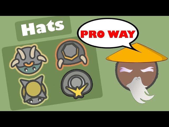 MooMoo.io Hat Changing The Pro Way