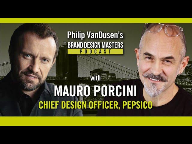 Mauro Porcini, Chief Design Officer, Pepsico, interview with Philip VanDusen