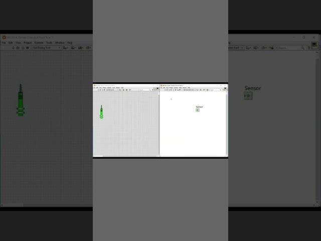 NI DSC Module||(LabVIEW SCADA)_Blink Sensor control #shorts