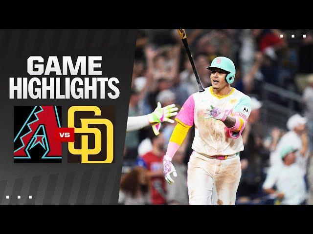 D-backs vs. Padres Game Highlights (7/5/24) | MLB Highlights