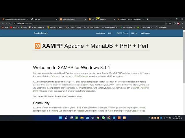 HOW TO DOWNGRADE  OR  (SWITCH LOWER ) PHP VERSION IN XAMPP  100% WINDOWS 10/11