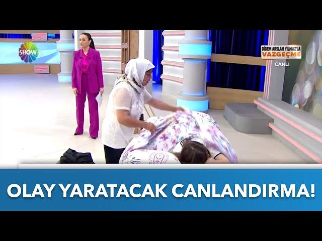 Stüdyoda olay yaratacak canlandırma! | Didem Arslan Yılmaz'la Vazgeçme | 13.06.2022