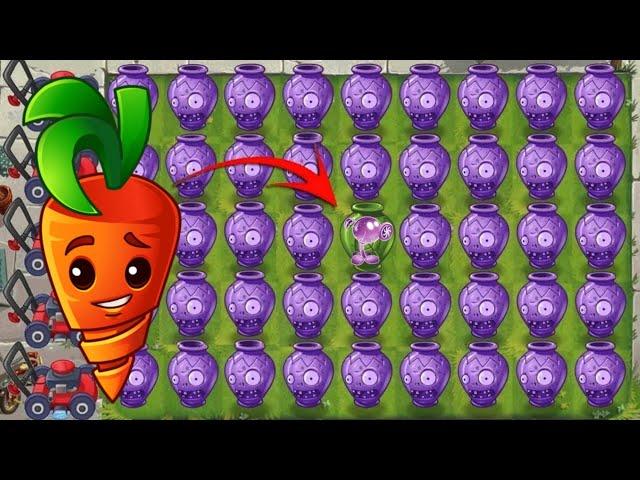 PvZ 2 Survival & Vasebreaker - 99 Plants Vs 9999 Zombies - Who Will Win?