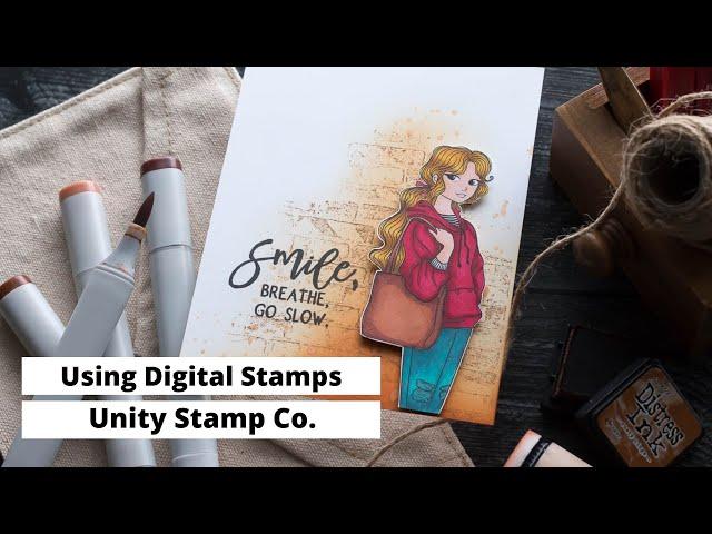 Using Digital Stamps with Unity Stamp Co.