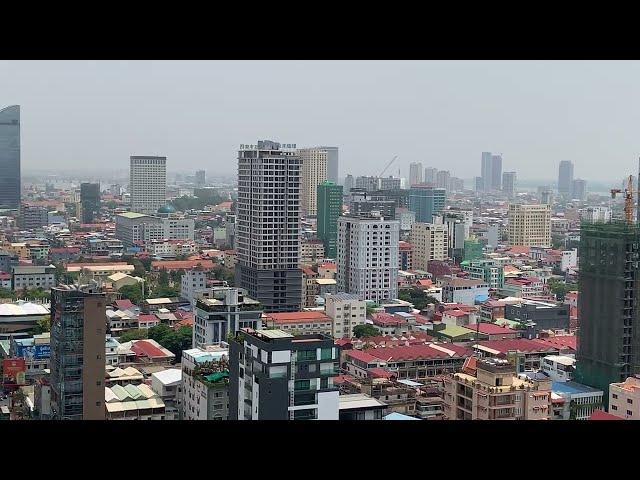 [4K] Phnom Penh City Beautiful Buildings 2023 || Cambodia City 2023