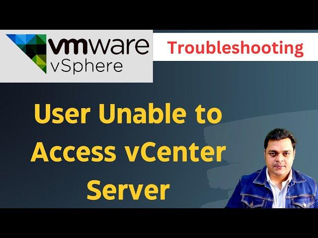 User Unable to access vCenter Server using URL ! troubleshoot step by step ! VMware Real time Issue