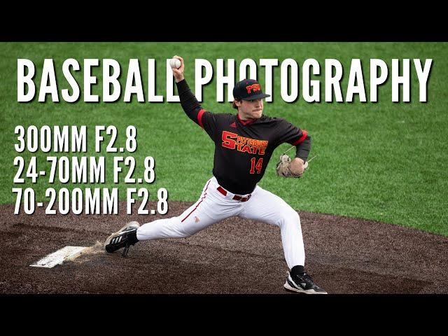 College Baseball Photography - My workflow!