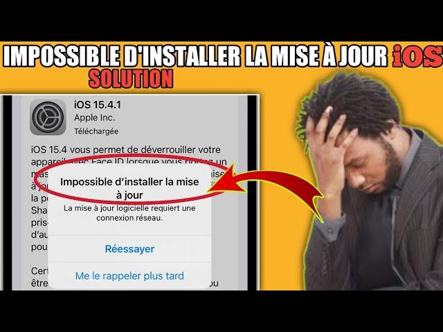 Comment Régler Le Problème De Impossible D’installer La Mise À Jour Sur iPhone | Installer iOS