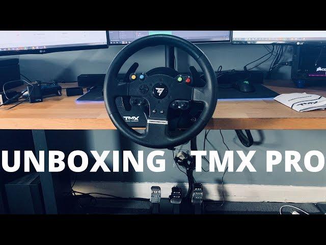 Thrustmaster TMX PRO Force Feedback Racing Wheel REVIEW! - UNBOXING