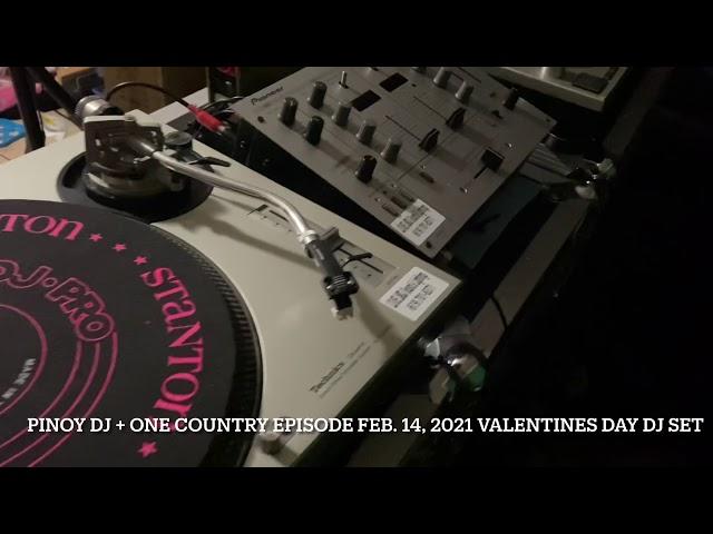 Technics SL1200 mk2 mk3d silver | February 14, 2021 valentine day dj set