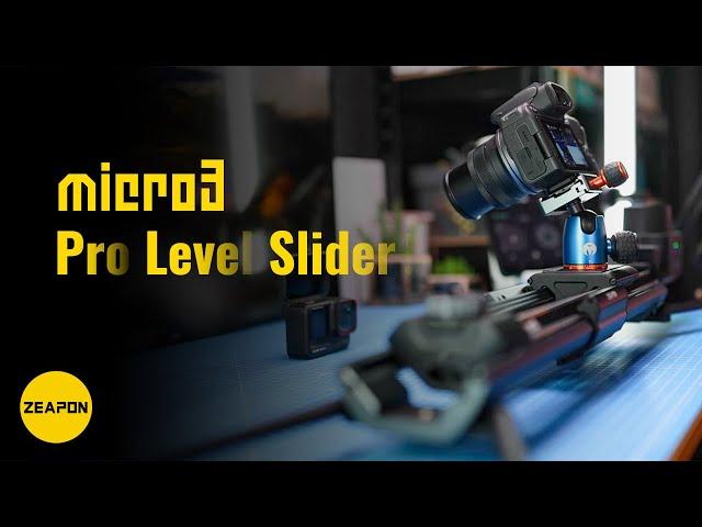 Zeapon Micro3 E700 Motorised Slider - PRO Level Camera Slider