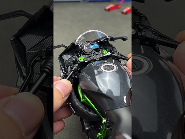 Kawasaki Ninja H2R model #shorts #diecast #satisfying