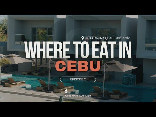 WHERE TO EAT IN CEBU | Episode 2: Cebu Raon Square 라온 스퀘어, Lapulapu City, Mactan, Cebu