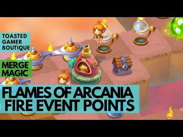 Merge Magic Flames Of Arcania Event • Harvest Fire Event Points ...! • Tips & Tricks 