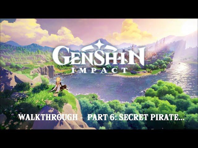 Genshin Impact (by miHoYo Limited) - iOS/Android - Walkthrough - Part 6: Secret Pirate Treasure