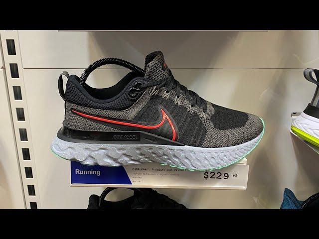 Nike React Infinity Run Flyknit 2 (Ridgerock/Black/Green Glow/Chile Red)