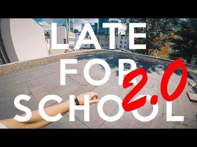 LATE FOR SCHOOL 2.0 PARKOUR - POV - iT HAPPENED AGAIN