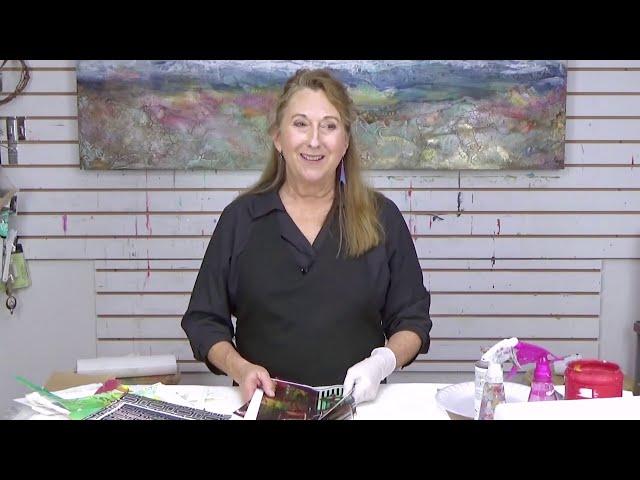 Mixed Media Tutorial -  How to use Gesso for Transfers