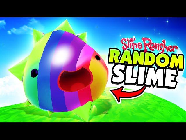 *New* RANDOM SLIME Mod Makes Crazy Slime Combos! - Slime Rancher Mods