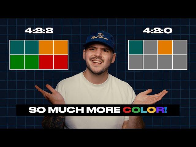 What is "10bit 4:2:2"? | Chroma subsampling & 8bit vs 10bit explained