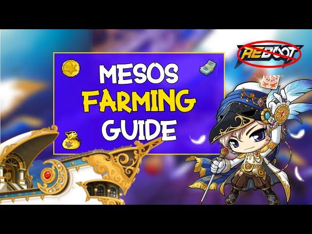 MapleStory: How To Farm Mesos | Non-Reboot Meso Farming