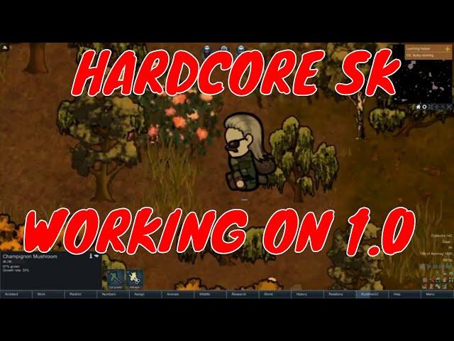 Rimworld 1.0 Hardcore sk working -  How to enable hardcore sk in rimworld 1.0