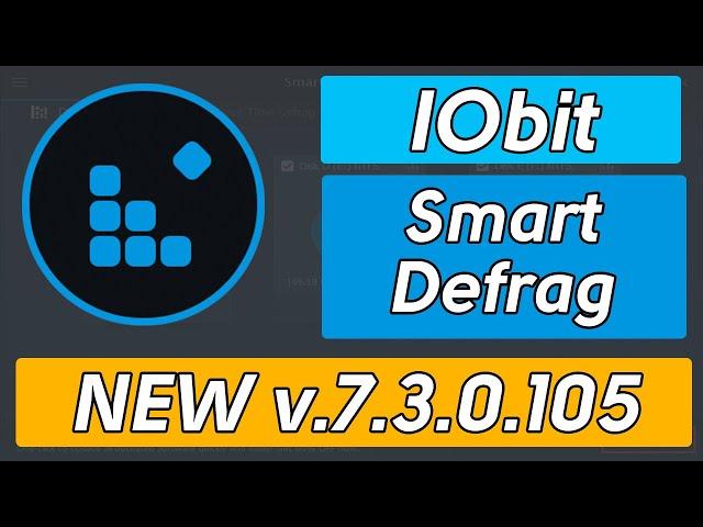 IObit Smart Defrag 7.3.0.105|100% Secure & Working|No key required|Easy install|