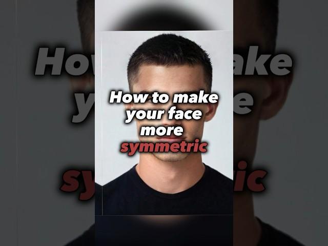 Get a symmetrical face #glowuptips #glowup #bodycare #selfcare #facialaesthetics