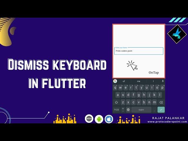 How to dismiss keyboard in flutter - unfocus textfield