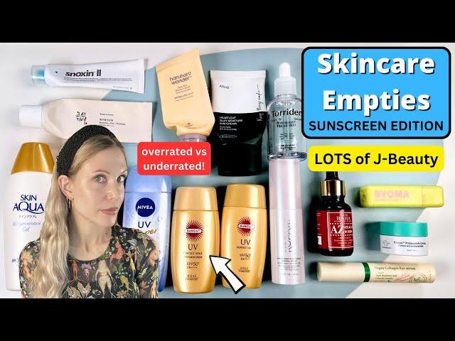 Skincare Empties: the Sunscreen Edition!