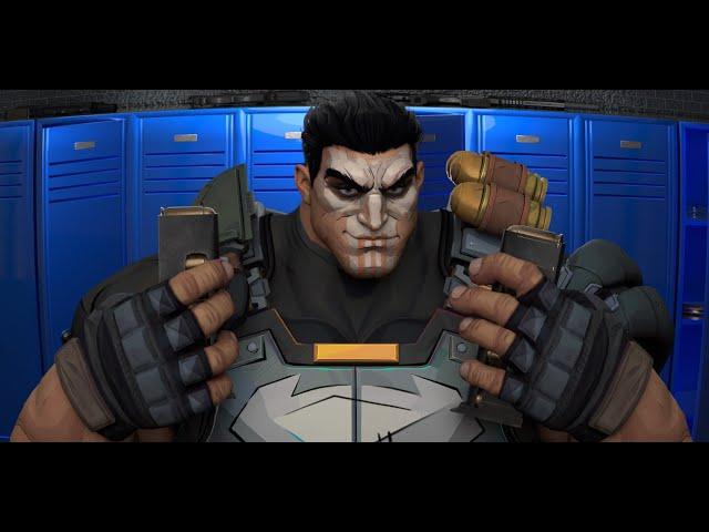 Basically The Punisher in Rivals - LevelUpLifting Animation