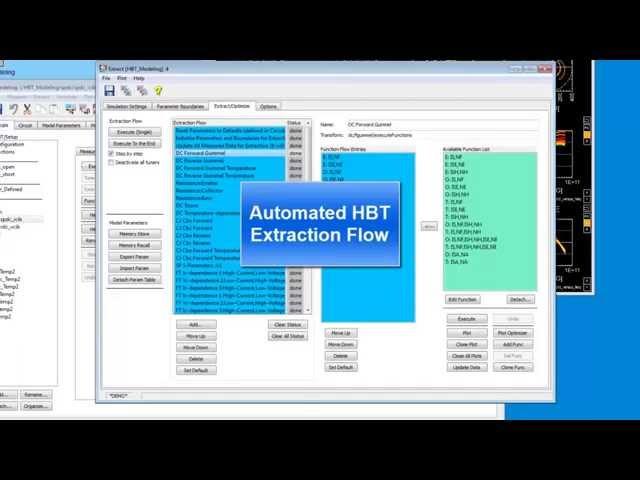 Keysight EEsof EDA Device Modeling Design Flow