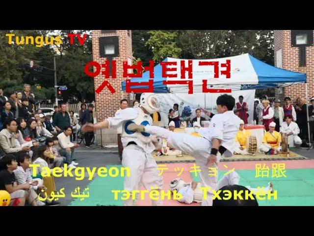 【Martial Art】Taekgeon -- The Invincible Korean Traditional Martial Art. 한국 전통무술인 옛법택견의 놀라운 기술과 파워