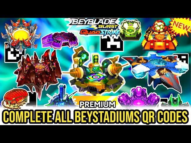 All BeyStadiums QR Codes Revealed! Beyblade Burst App | BEYBLADE BURST QUADDRIVE APP